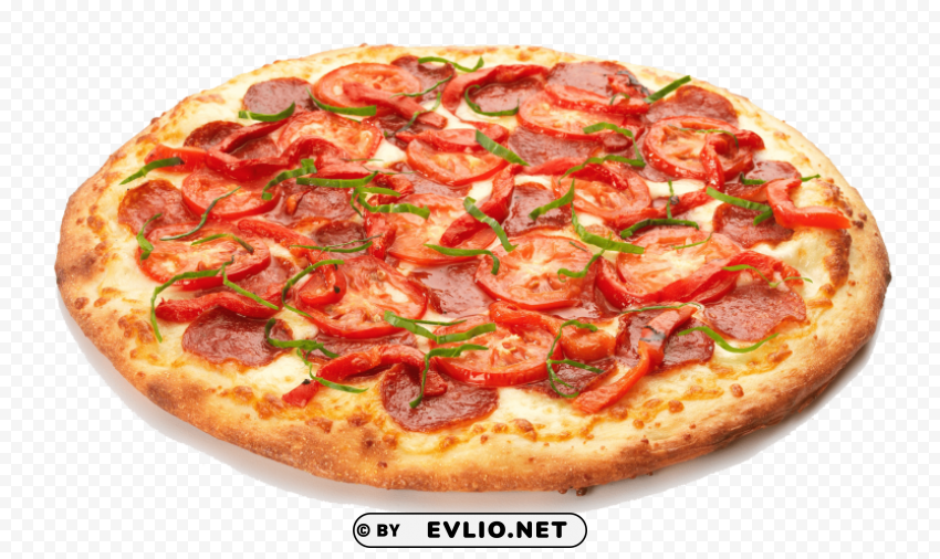 pizza Transparent Background Isolation in PNG Image PNG images with transparent backgrounds - Image ID 271da749