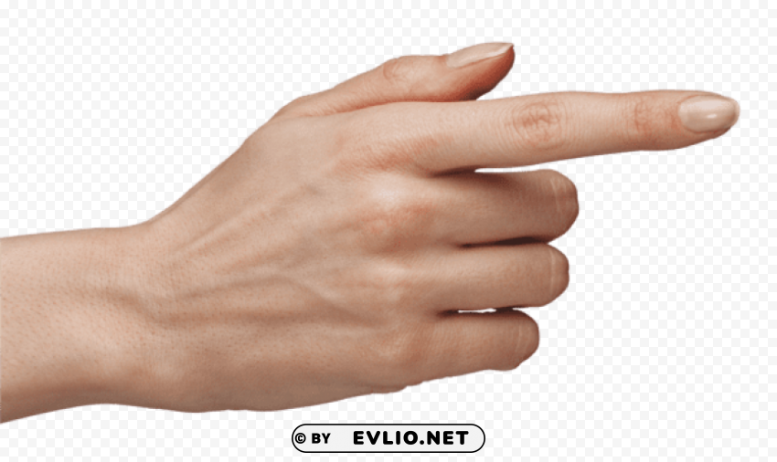 tuching hand with finger PNG with no bg