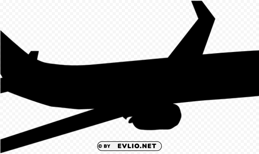 silueta de un avion PNG clear images
