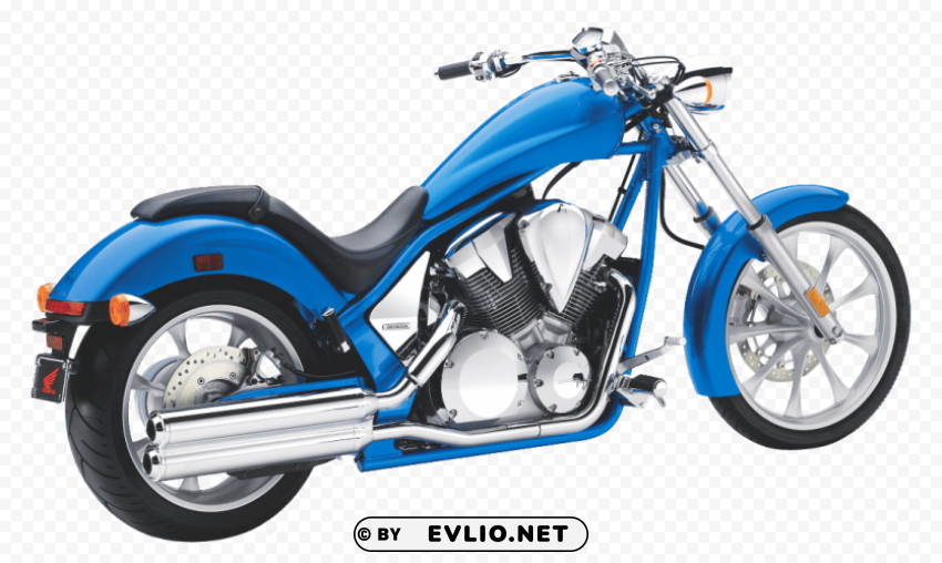 Blue Honda Fury Motorcycle Bike Free PNG images with alpha channel compilation