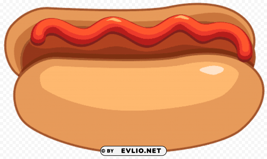 hot dog Transparent Background Isolated PNG Figure