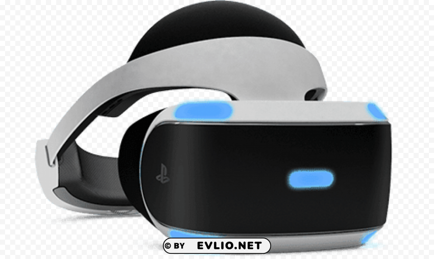 playstation vr headset PNG Graphic Isolated with Clear Background
