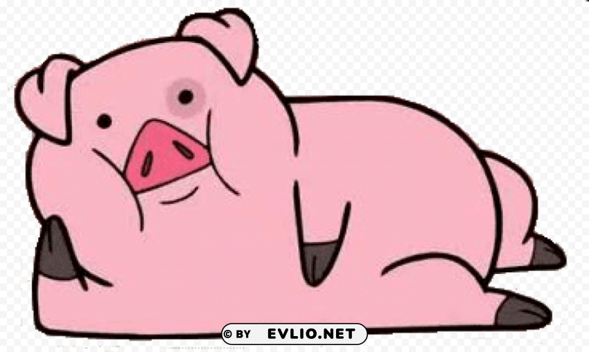 gravity falls waddles PNG images alpha transparency
