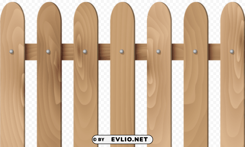 wooden fence PNG Image with Transparent Cutout