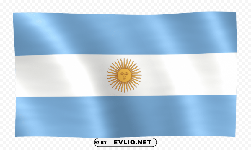 argentin flag PNG for educational projects