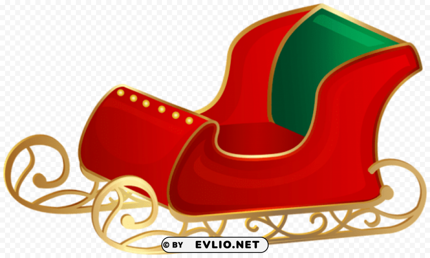christmas santa sleigh Transparent PNG pictures complete compilation
