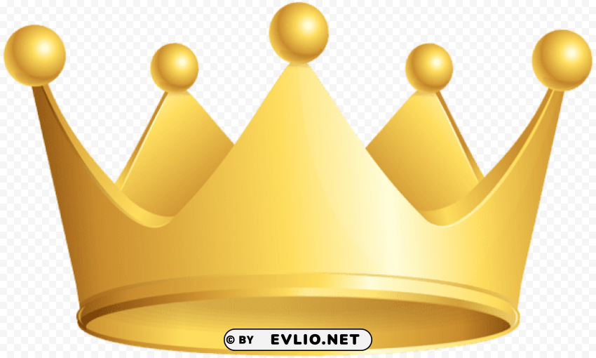 crown Isolated Artwork on Clear Transparent PNG clipart png photo - fc85d971