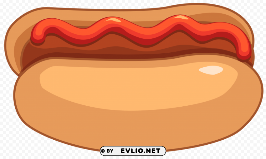 hot dog and ketchup PNG graphics for presentations