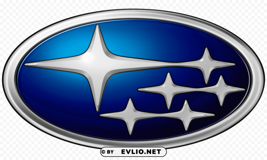 subaru car logo PNG Graphic with Isolated Clarity
