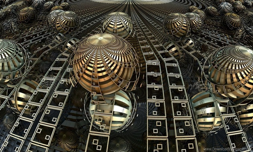 balls fractal illusion lines wallpaper High-resolution transparent PNG images set