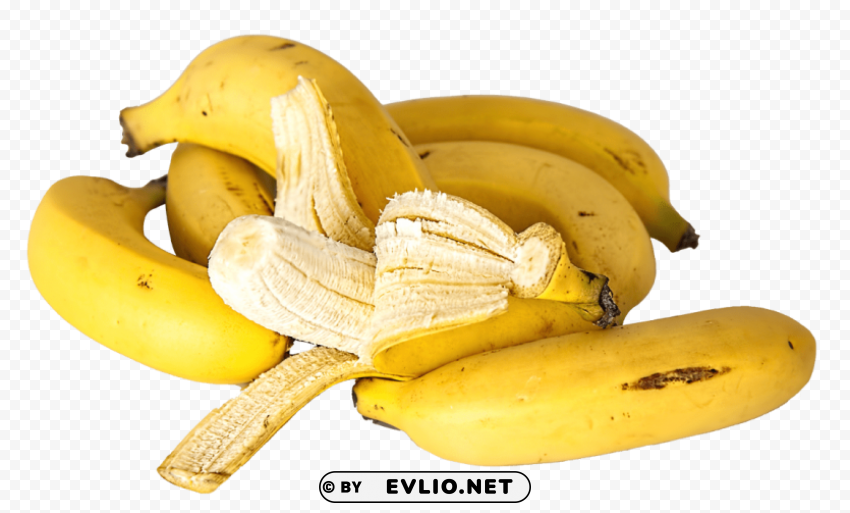 banana open Transparent PNG Isolated Design Element