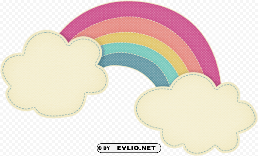 Rainbow And Cloud Drawing Transparent PNG Images Extensive Variety