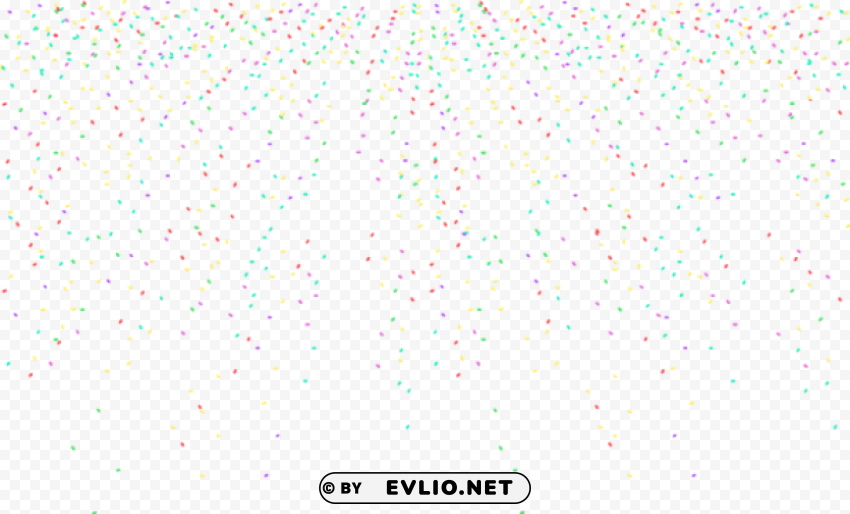 confetti decoration Transparent PNG pictures for editing