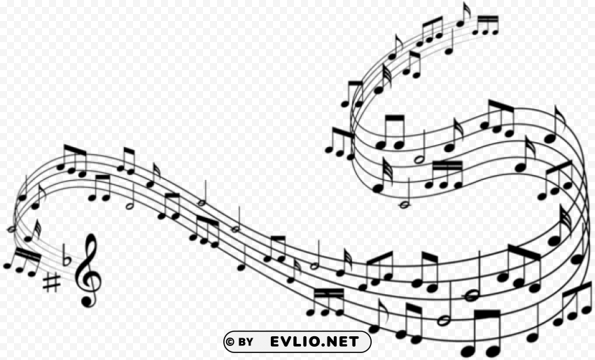 deco music notes Clear PNG pictures free PNG image with transparent background - Image ID a8064a84