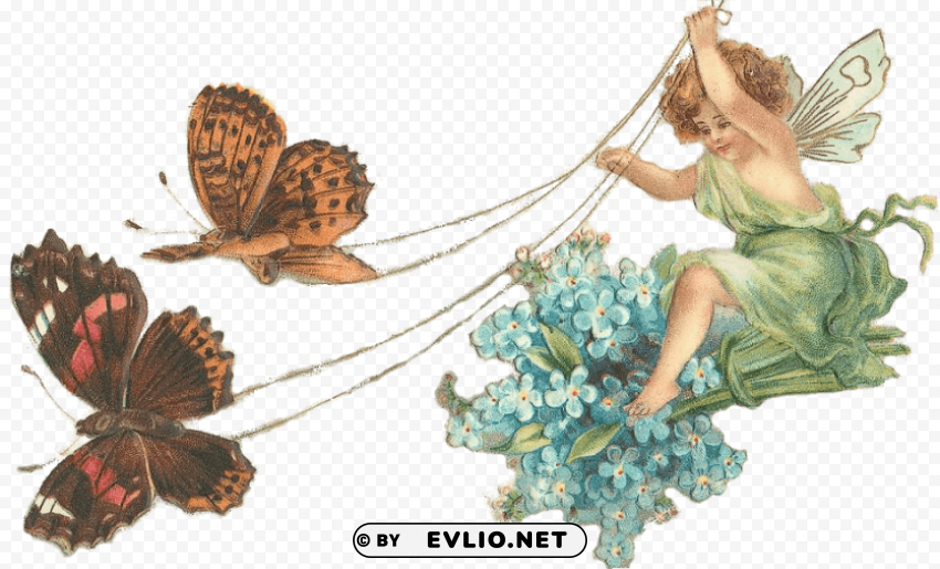 fairy with butterflies PNG files with clear background bulk download PNG transparent with Clear Background ID 07420530