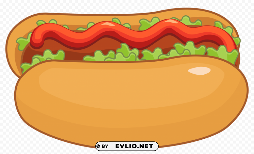 hot dog PNG graphics with alpha channel pack