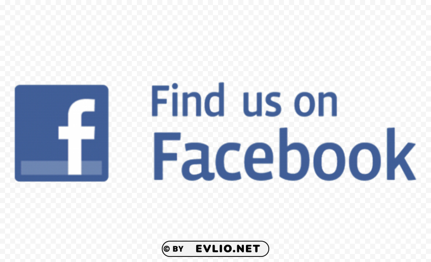 find us on facebook logo 06 PNG images with alpha transparency wide collection