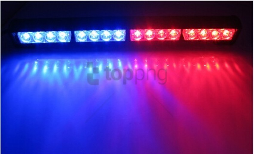 police lights PNG transparent graphic