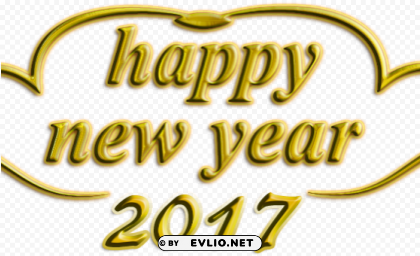 happy newyear - new year rangoli 2018 PNG Isolated Subject with Transparency