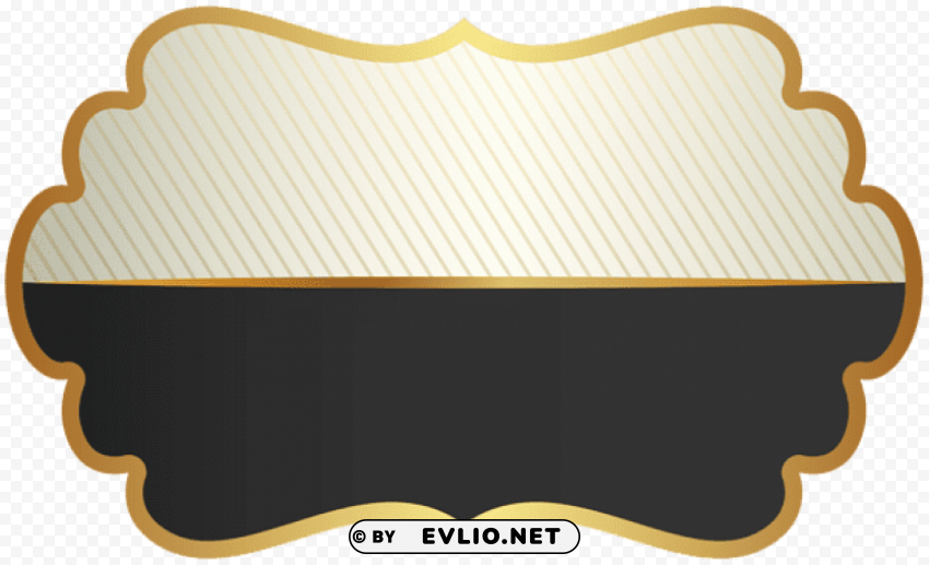 label template black HighQuality Transparent PNG Isolated Art
