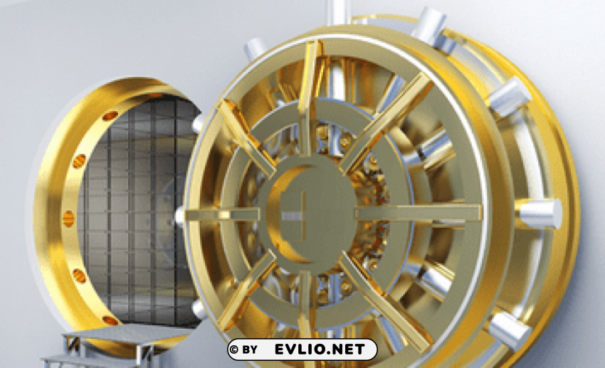 money vault Clear Background PNG Isolation