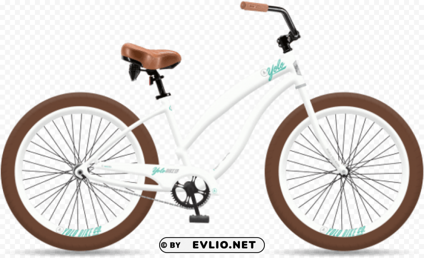 cruiser bike fat tire PNG with transparent background free