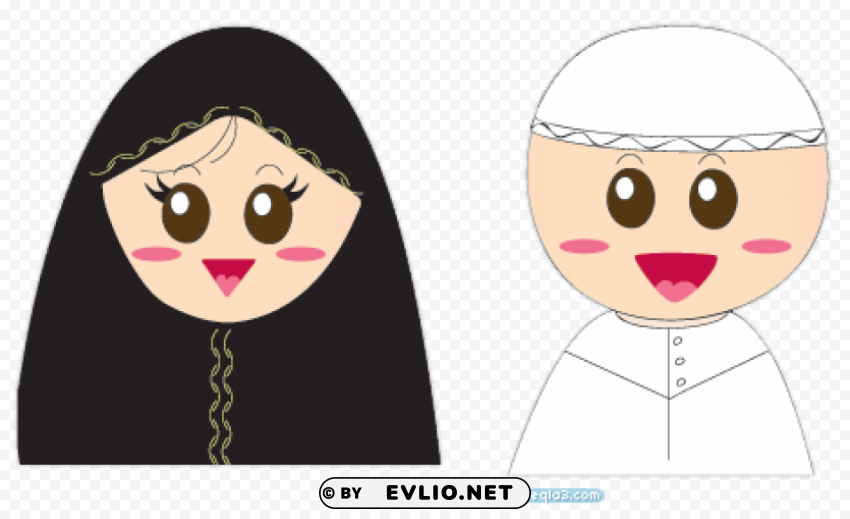 Person islamic clipart Transparent PNG image free