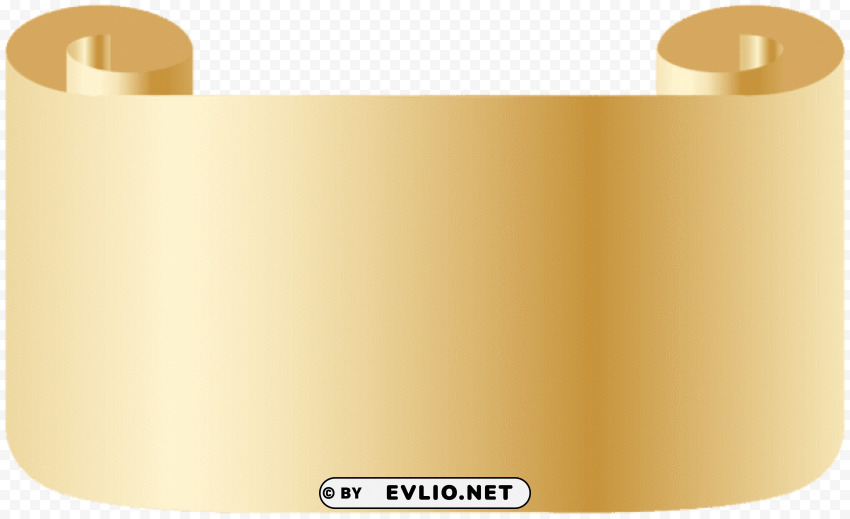 Scroll Isolated Artwork On Clear Transparent PNG