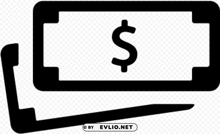 dollar bills symbol Transparent PNG images pack