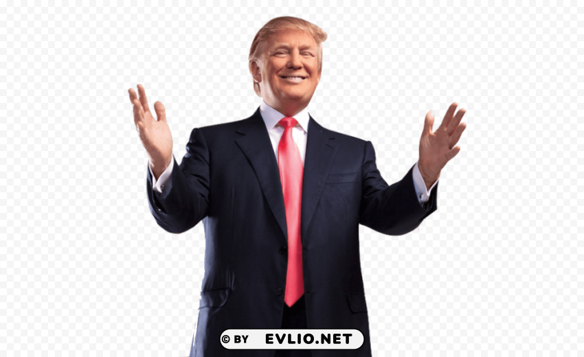 donald trump Isolated PNG Object with Clear Background