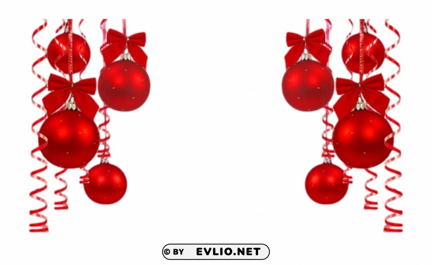 Bolas Christmas PNG Isolated Design Element With Clarity