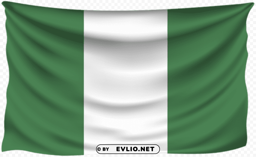 Nigeria Wrinkled Flag PNG Transparent Photos Massive Collection