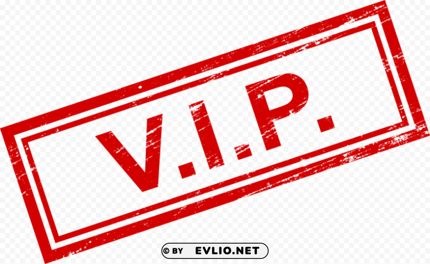vip stamp Clear Background PNG Isolated Subject