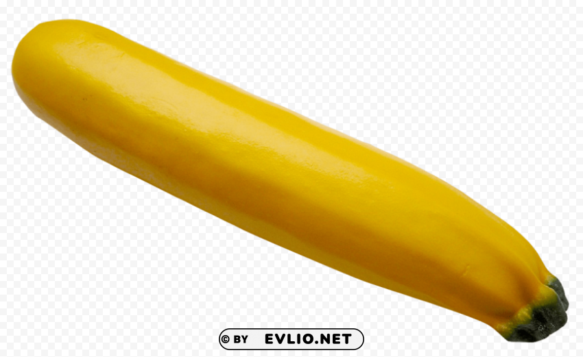 yellow zucchini ClearCut PNG Isolated Graphic