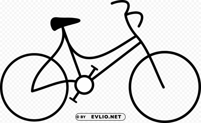 bikeblack and white Transparent PNG graphics library