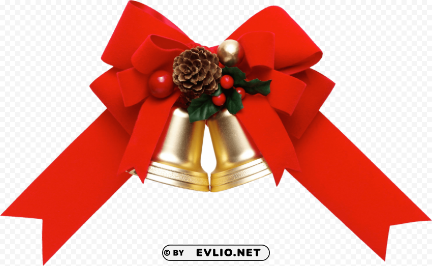 christmas gift ribbon Isolated Element on HighQuality Transparent PNG