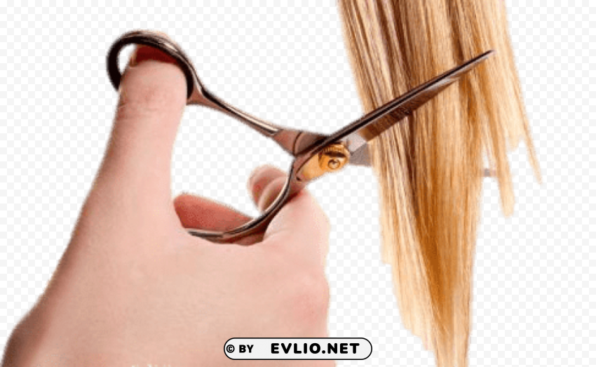 Hair Cutting Blond Transparent PNG Vectors