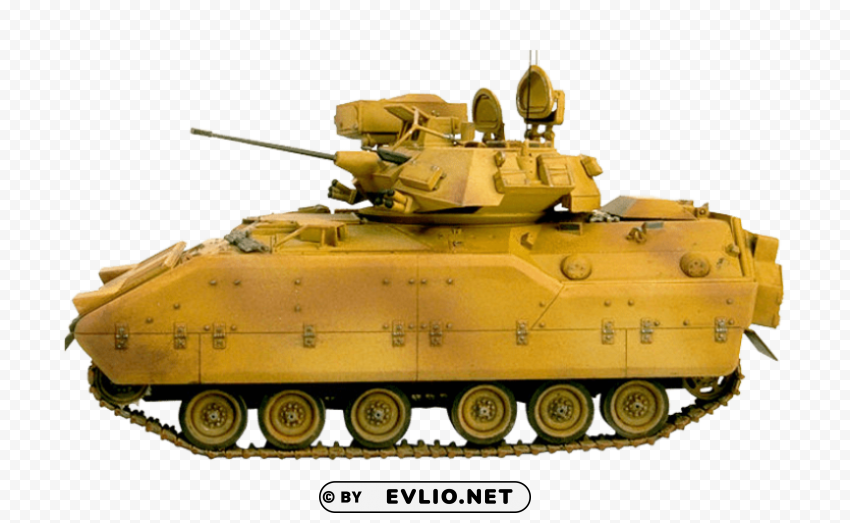 Military Tank Clear Background PNG with Isolation