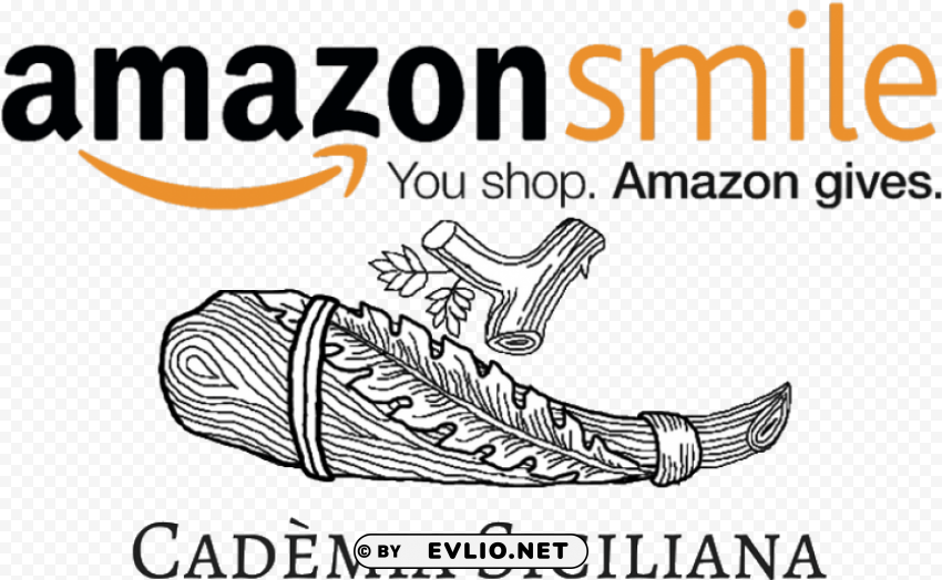amazon smile PNG clipart with transparency