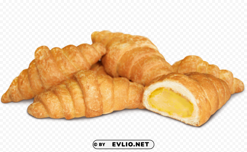 croissant PNG for digital design