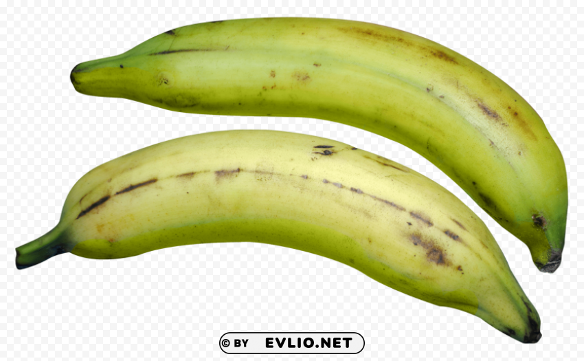 Green Banana Transparent PNG Images Bundle