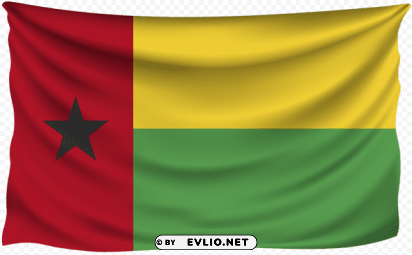 guinea bissau wrinkled flag High-resolution transparent PNG images variety