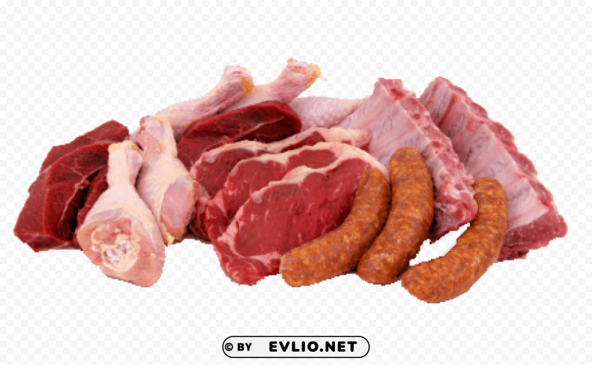 raw meat Transparent PNG Isolated Design Element PNG images with transparent backgrounds - Image ID 56b43190