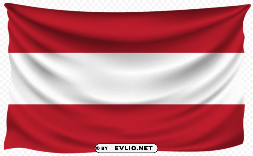 austria wrinkled flag PNG design