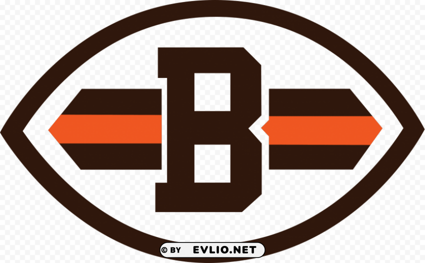 PNG image of cleveland browns logo Isolated Subject on HighResolution Transparent PNG with a clear background - Image ID 9117ccbe