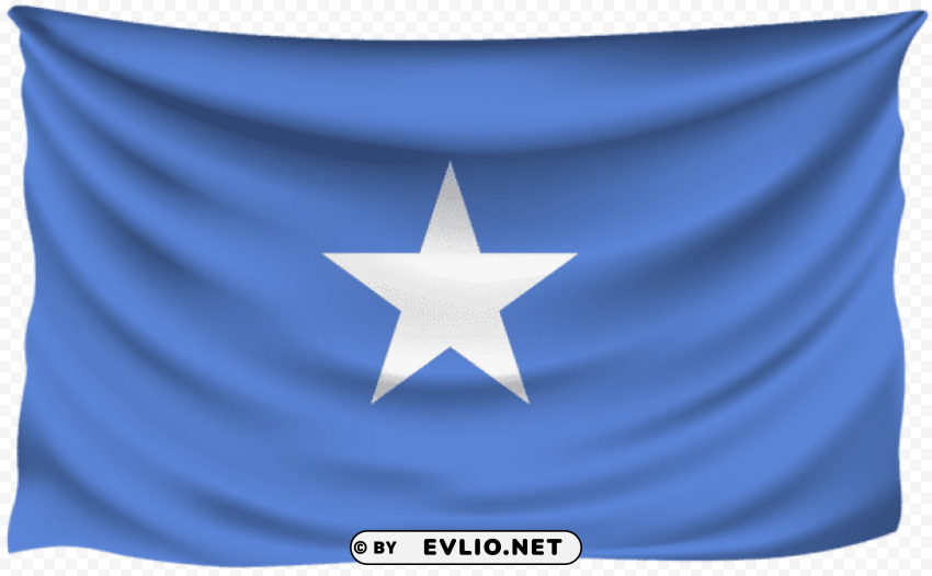 somalia wrinkled flag Clear PNG pictures free