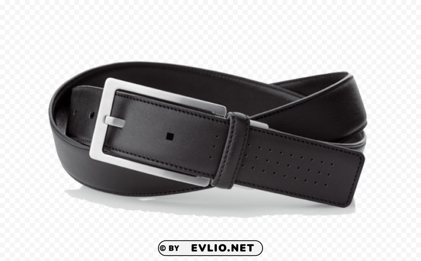 mens belt Isolated Design on Clear Transparent PNG