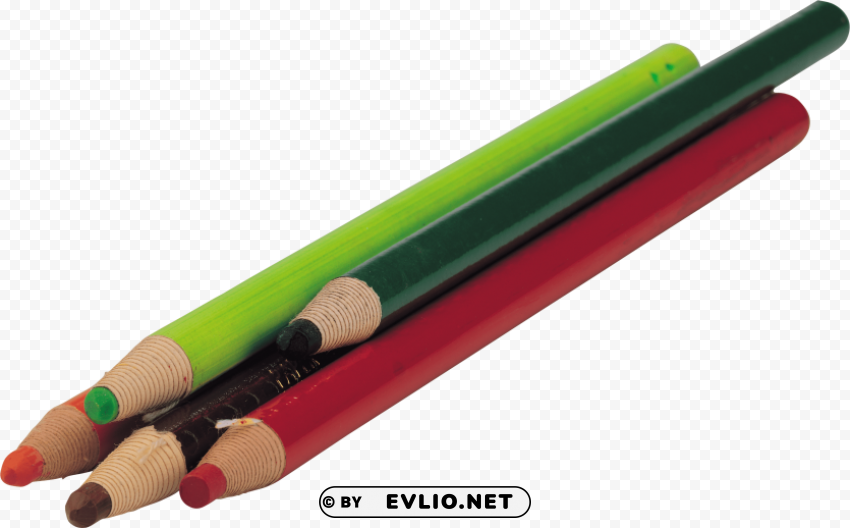 Transparent Background PNG of color pencil's PNG Image with Clear Isolation - Image ID d319cb92