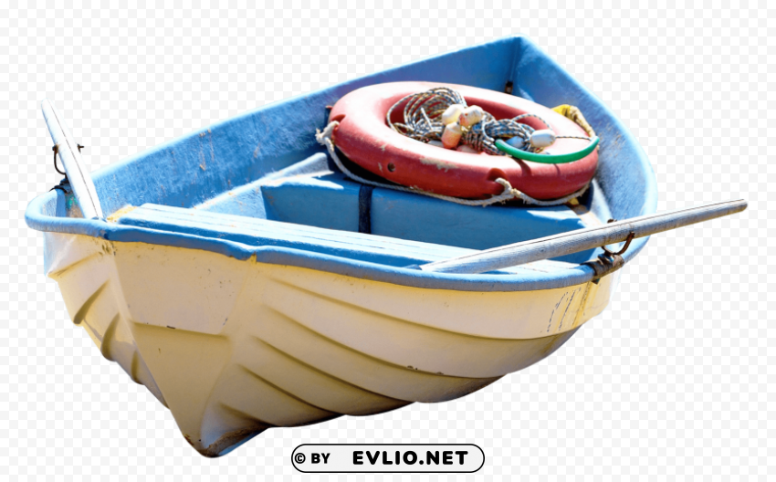 Fishing Boat Clean Background Isolated PNG Design