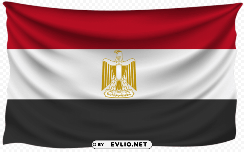 egypt wrinkled flag PNG images with no royalties